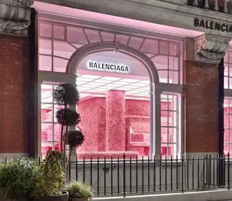 Balenciaga Transforms Store for New Release